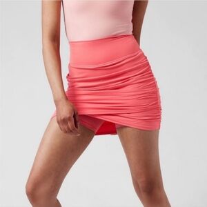 Athleta Transcend Skort Coral Pink Size XL Excellent condition!
